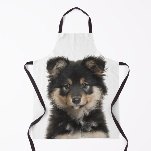 Item preview, Adorable Finnish Lapphund pup for Cute Lappie puppy lovers designed and sold by LazyOwlStore.