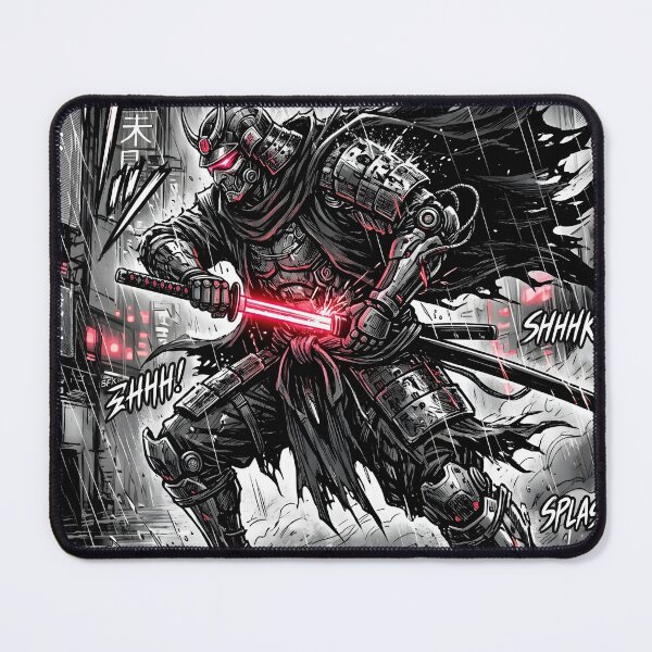 Item preview, Cyberpunk Samurai & Dark Techwear Manga designed and sold by OVERRIDESTUDIOS.