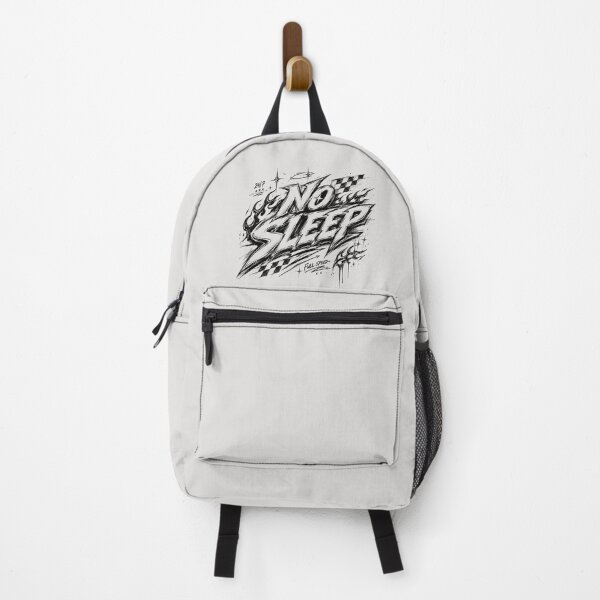 Item preview, NO SLEEP Racing Graffiti Typography | Chaotic Y2K Streetwear Art designed and sold by J&J's Creation.
