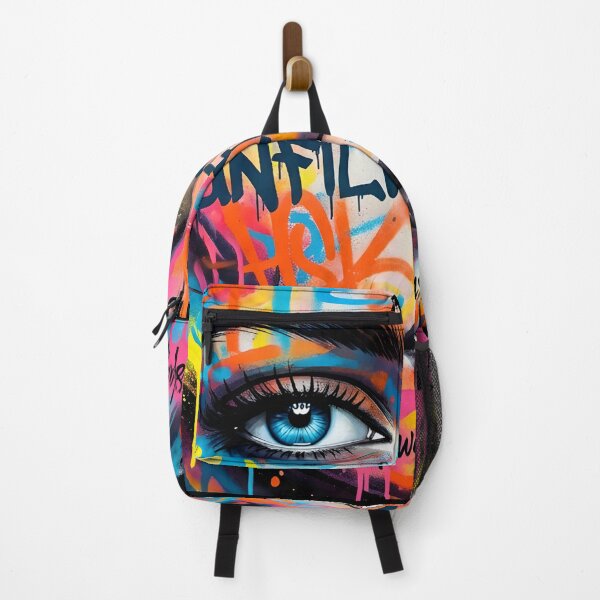 Item preview, UNFILTERED Taste of Trouble Graffiti Baddie Pop Art designed and sold by P2P-paotopao.