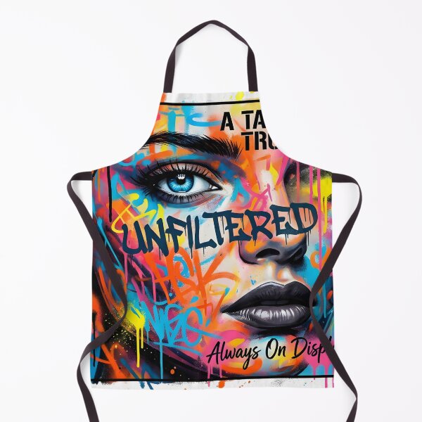 Item preview, UNFILTERED Taste of Trouble Graffiti Baddie Pop Art designed and sold by P2P-paotopao.