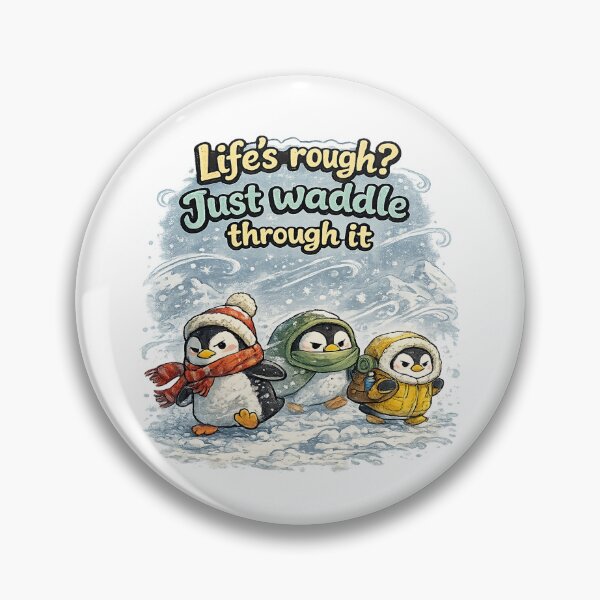 Item preview, Waddle through it Penguin Squad designed and sold by Yellowriversss.