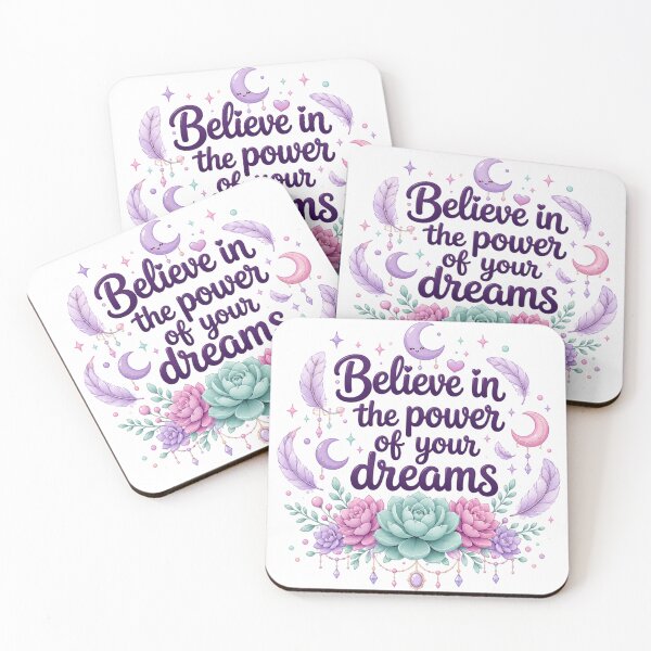 Item preview, Believe In The Power Of Your Dreams | Pastel Boho Kawaii Witchy Aesthetic designed and sold by Dulxoz.