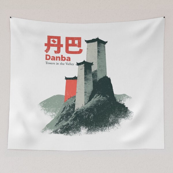 Item preview, Majestic Danba Towers in the Valley designed and sold by EdvvinStudios.