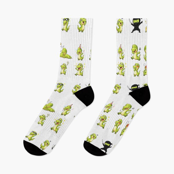 Item preview, Cute Brontosaurus Dinosaur Sticker Pack Emojis designed and sold by RamyGallery.
