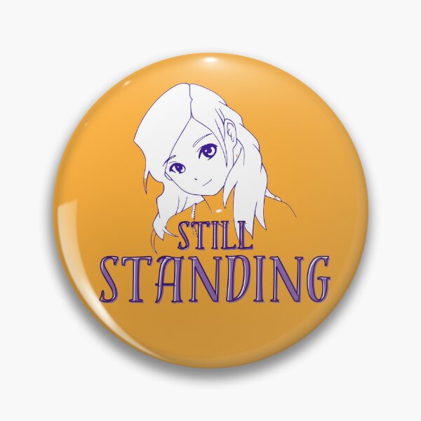 Item preview, Still Standing Strong Survivor Anime Girl Resilience Gift designed and sold by designcolossal.