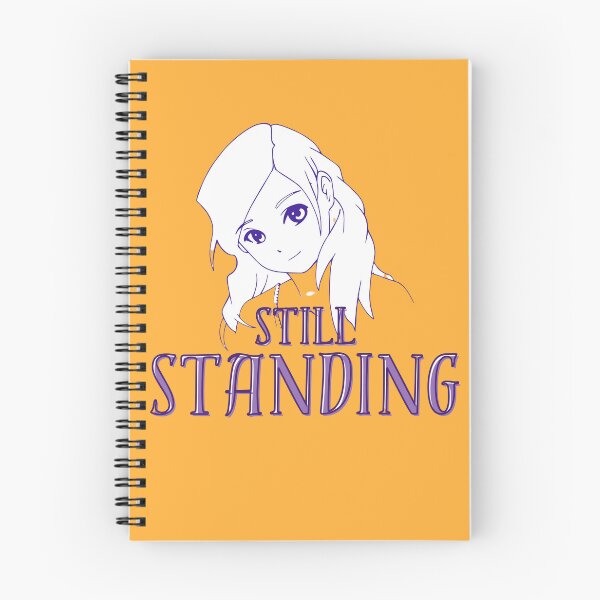 Item preview, Still Standing Strong Survivor Anime Girl Resilience Gift designed and sold by designcolossal.