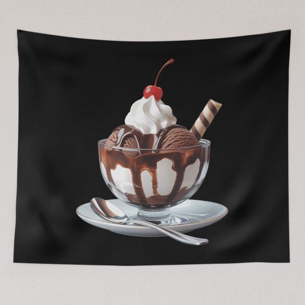Item preview, Hot Fudge Brownie Sundae designed and sold by SapfireStuArt.