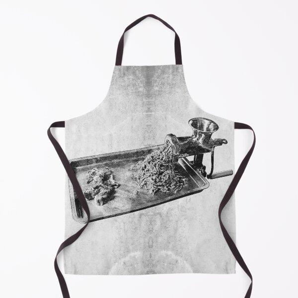 Item preview, Manual Meat Grinder In Use Dark Food Process Art designed and sold by Ghoul Enterprises.