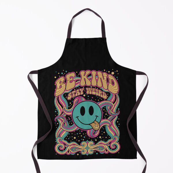 Item preview, trippy festival Be Kind Stay Weird hippie tie dye designed and sold by LuminOrb.
