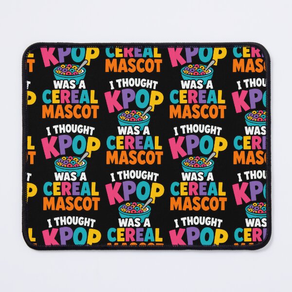 Item preview, I Thought Kpop Was A Cereal Mascot Funny Quote designed and sold by TeeTimeTreasure.