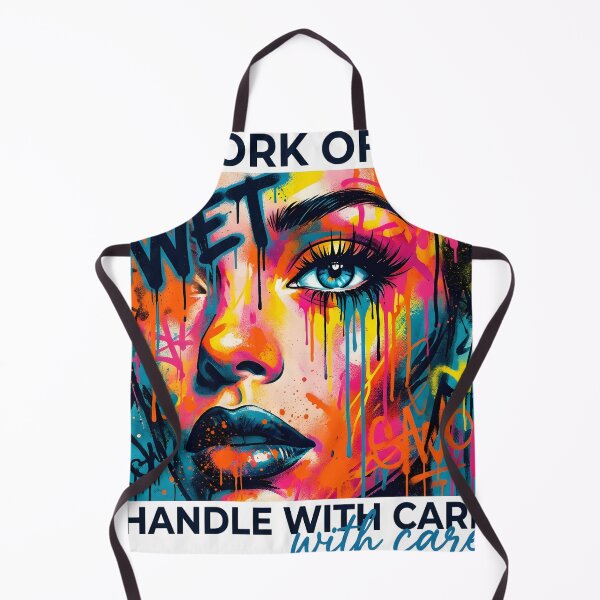Item preview, Wet Paint Masterpiece Handle With Care Pop Art designed and sold by P2P-paotopao.