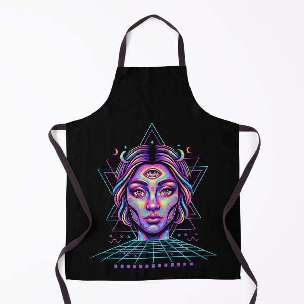 Item preview, trippy festival hippie rave techno vision designed and sold by LuminOrb.