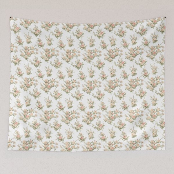 Item preview, Vintage Rose Botanical Floral Pattern designed and sold by artbyojasvi17.
