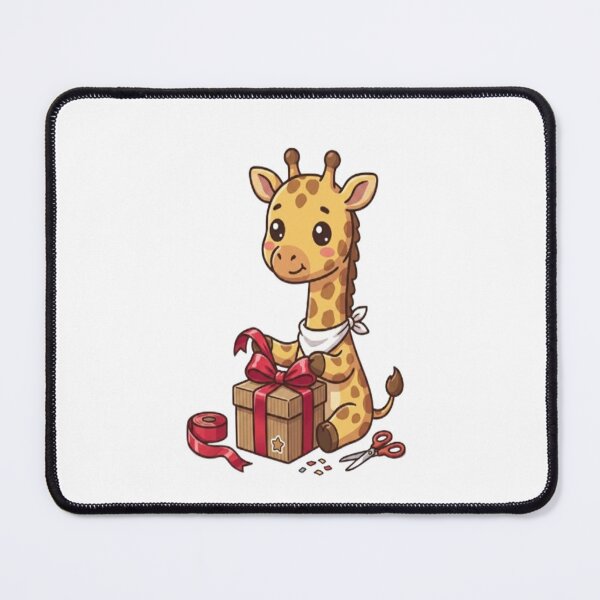 Item preview, Cute Giraffe Wrapping Birthday Gift designed and sold by Ella_Sketch.