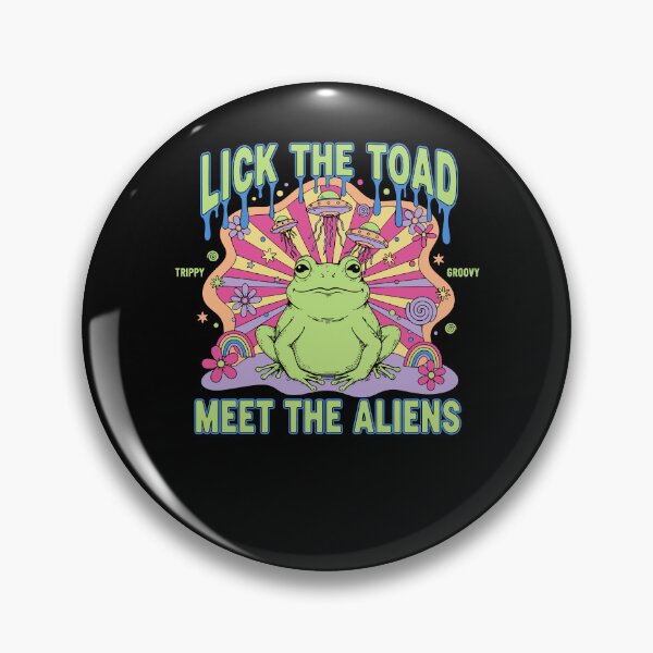 Item preview, trippy music festival lick the toad meet the designed and sold by LuminOrb.