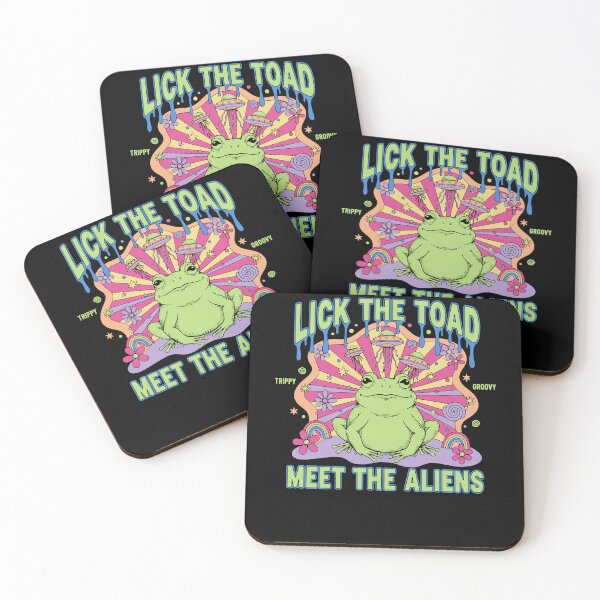 Item preview, trippy music festival lick the toad meet the designed and sold by LuminOrb.