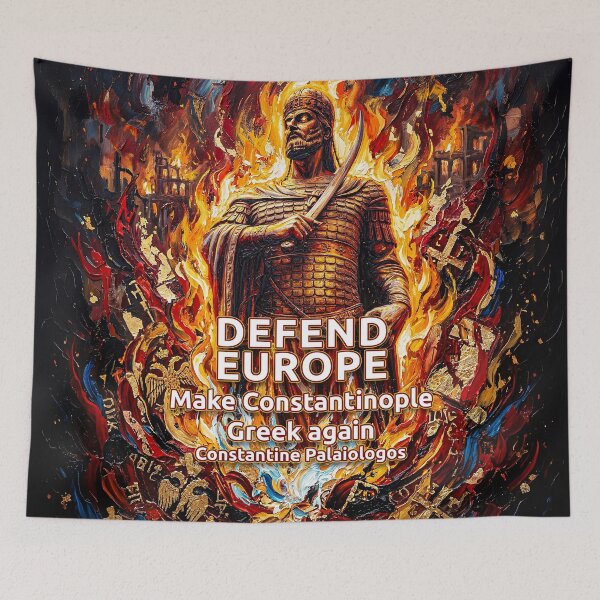 Item preview, Defend Europe - Make Constantinople Greek again - Constantine Palaiologos designed and sold by Lefteris Betsis.