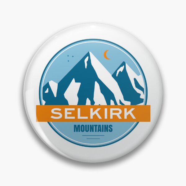 Item preview, Selkirk Mountains British Columbia Stars Moon designed and sold by Esskay Designs.