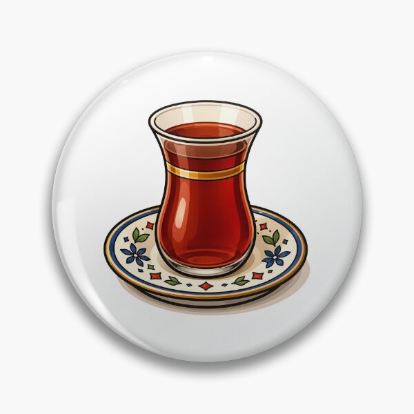 Item preview, Glass of Çay |  designed and sold by EchoesOfPalmyra.