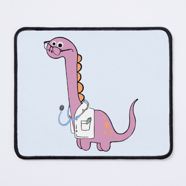 Item preview, Cute Female Dino Doctor Gift for Pediatric Clinics | Kawaii Dinosaur Healthcare Design for Doctors & Nurses designed and sold by karolaart.