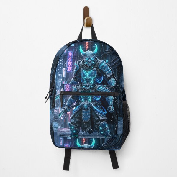 Item preview, Cyberpunk Oni - Winter Warrior of Neo Tokyo designed and sold by Neo Tokio.