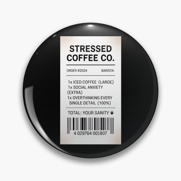 Item preview, Funny Iced Coffee Order Barista Receipt Sarcastic Meme designed and sold by AlexandraSand.