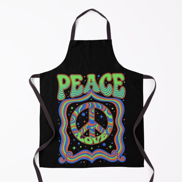 Item preview, Peace Love Hippie Music Trippy Peace Sign Rave designed and sold by LuminOrb.