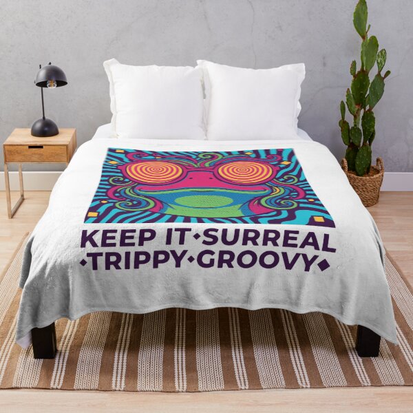 Item preview, trippy festival Keep It Surreal Trippy Groovy designed and sold by LuminOrb.