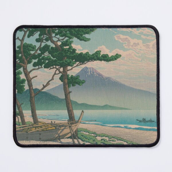 Item preview, Mount Fuji from the Pine Coast: Vintage Woodblock Style designed and sold by vekotpu.