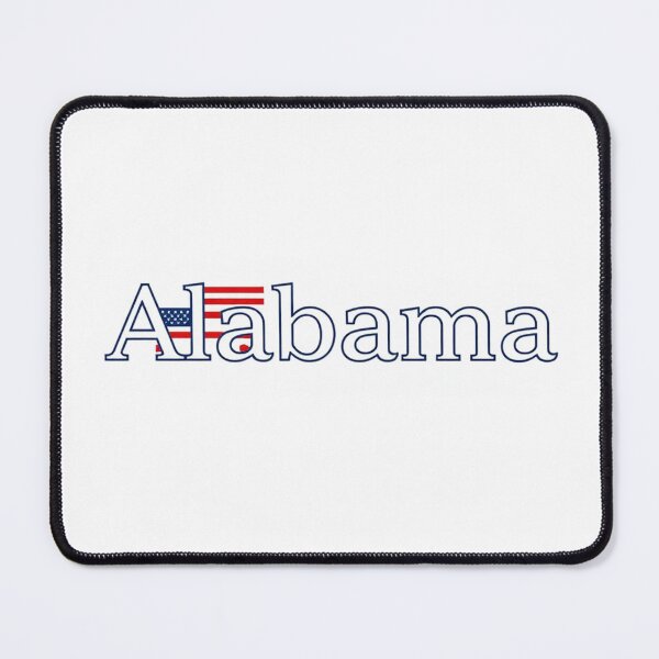 Item preview, Alabama Minimalist American Flag Patriotic Design designed and sold by Petringo.