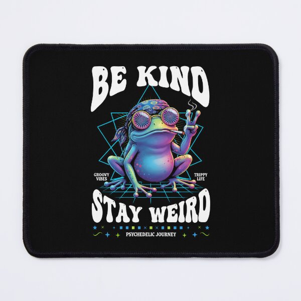 Item preview, trippy festival Be Kind Stay Weird Journey designed and sold by LuminOrb.