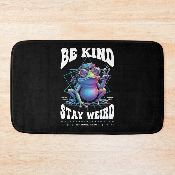 Item preview, trippy festival Be Kind Stay Weird Journey designed and sold by LuminOrb.
