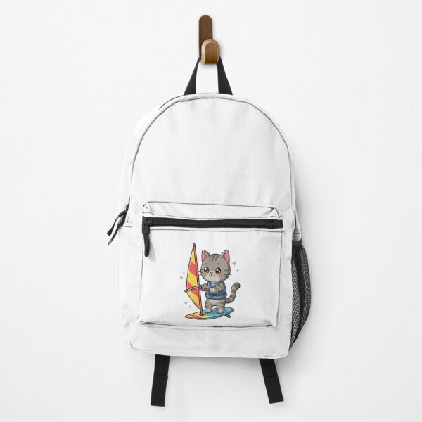 Item preview, Cute Cat Windsurfing Water Sport designed and sold by Ella_Sketch.