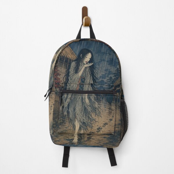 Item preview, Ame Onna's Rain - Vintage Japanese Ghost Ukiyo-e Woodblock  designed and sold by bapupa.