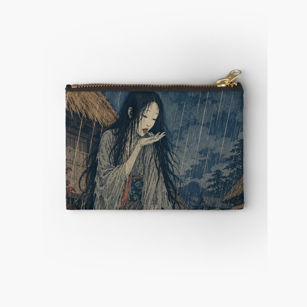 Item preview, Ame Onna's Rain - Vintage Japanese Ghost Ukiyo-e Woodblock  designed and sold by bapupa.