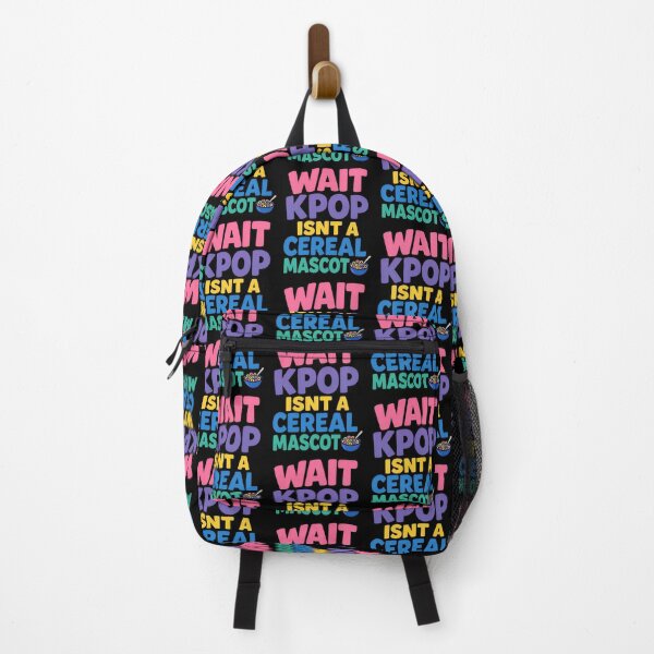 Item preview, Wait Kpop Isnt A Cereal Mascot Funny Quote designed and sold by TeeTimeTreasure.