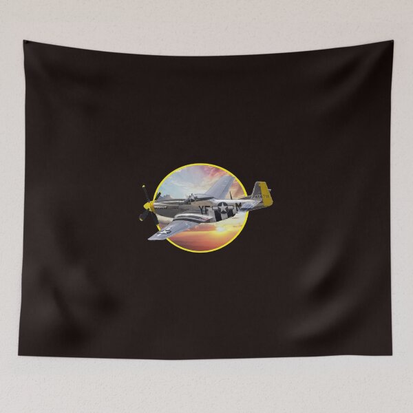 Item preview, wwii mustang plane logo designed and sold by VWscout2.