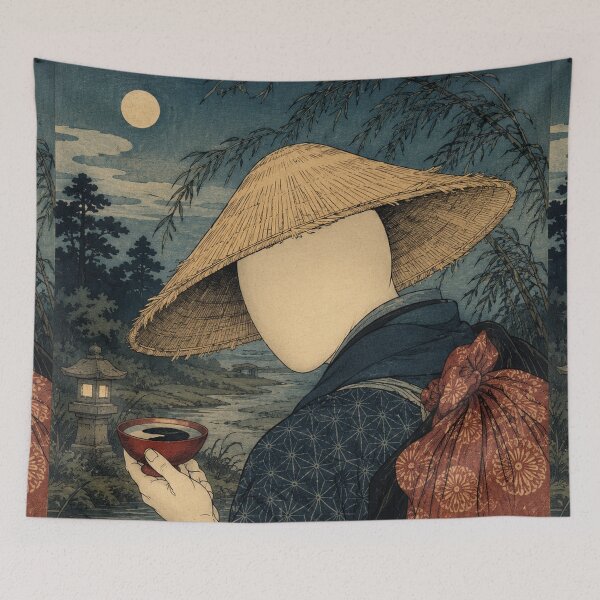 Item preview, Faceless Noppera-bo - Vintage Japanese Ghost Ukiyo-e Woodblock  designed and sold by bapupa.