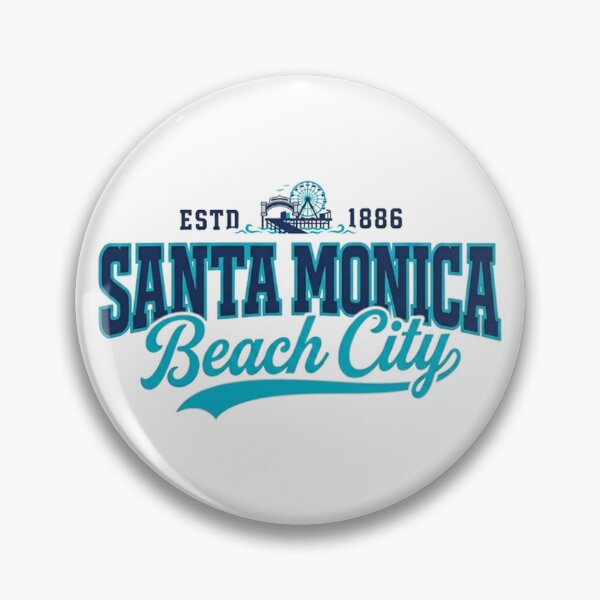 Item preview, Santa Monica Coastal City - Vintage Academic Varsity Typography designed and sold by The True American.