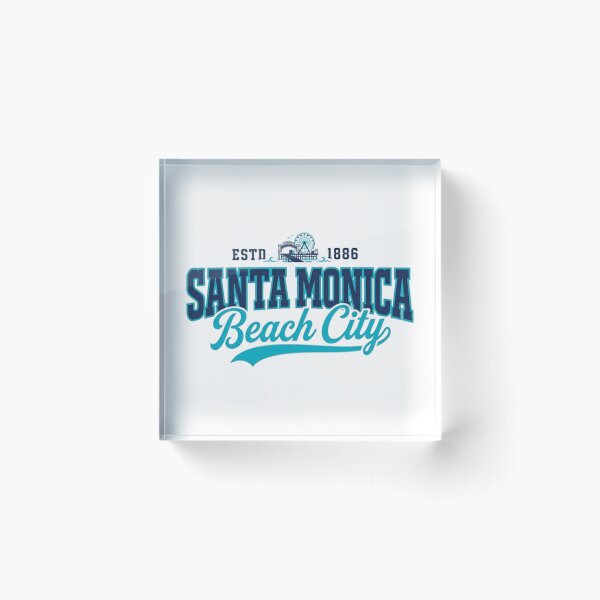 Item preview, Santa Monica Coastal City - Vintage Academic Varsity Typography designed and sold by The True American.