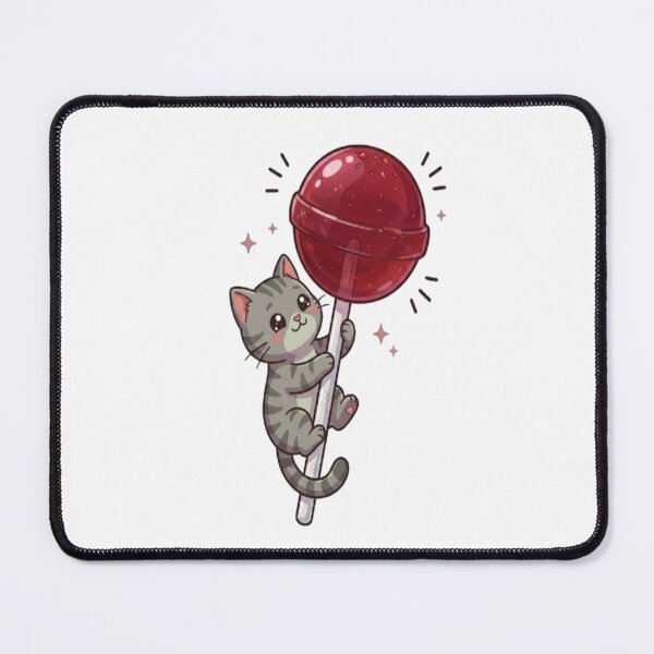 Item preview, Cute Cat Climbing Large Lollipop designed and sold by Ella_Sketch.