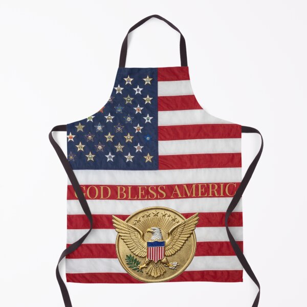 Item preview, 50 States USA Flag God Bless America designed and sold by Miedziakshop.