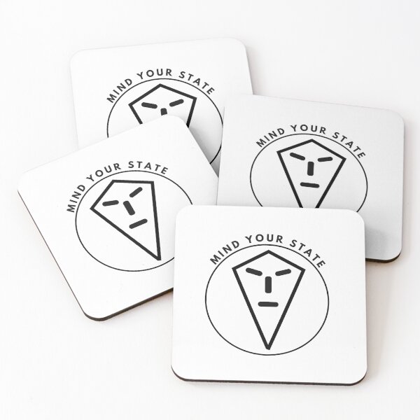 Item preview, Mind Your State  designed and sold by KreazifyStudio.
