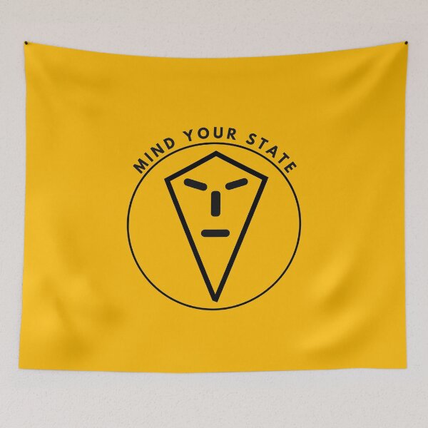 Item preview, Mind Your State  designed and sold by KreazifyStudio.