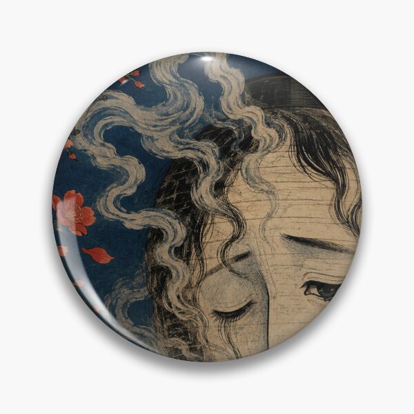 Item preview, Oiwa's Lantern - Vintage Japanese Ghost Ukiyo-e Woodblock  designed and sold by bapupa.