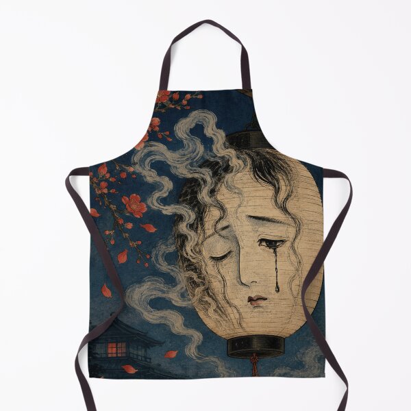 Item preview, Oiwa's Lantern - Vintage Japanese Ghost Ukiyo-e Woodblock designed and sold by bapupa.