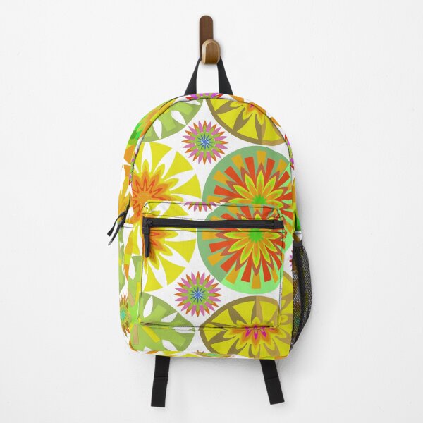 Item preview, Colorful Circular Floral Seamless Pattern with Geometric Mandala Elements designed and sold by Ei-Ei.