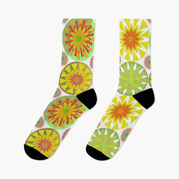 Item preview, Colorful Circular Floral Seamless Pattern with Geometric Mandala Elements designed and sold by EiArtist.