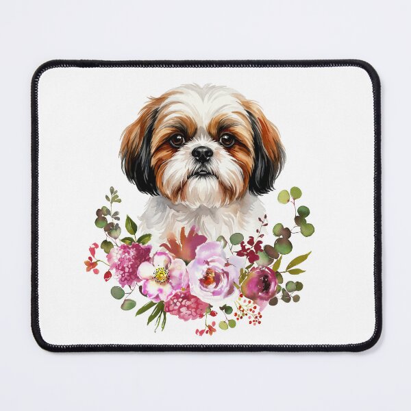 Item preview, Watercolor Shih Tzu designed and sold by Liededrom..